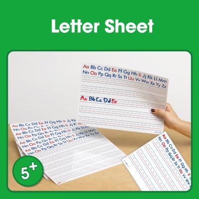 Downloadable Letter Sheet - Shopedx