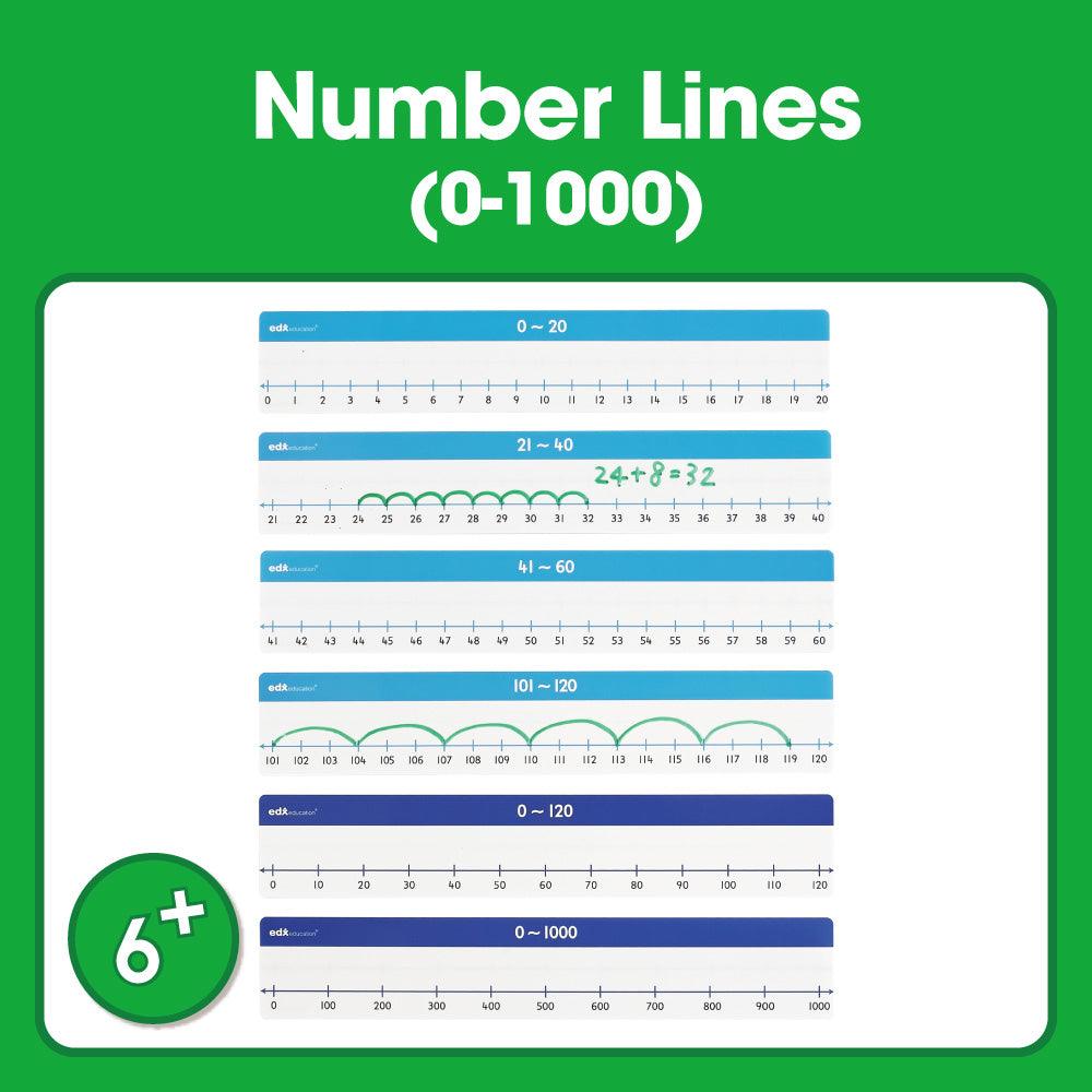 Number Lines (0-1000) - Shopedx