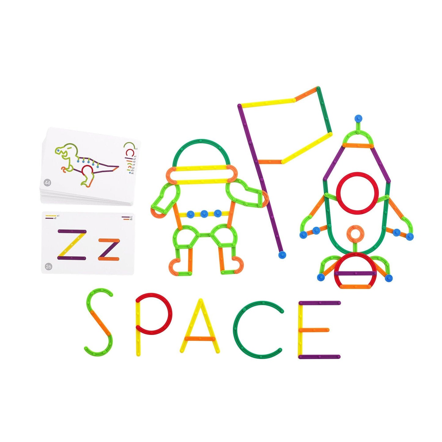 Edx_Education_Shopedx_UK_GeoStix® Letter Construction Set EDX21368C