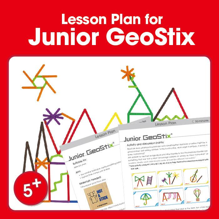 Junior GeoStix Lesson Plan for 5-6yrs - Shopedx