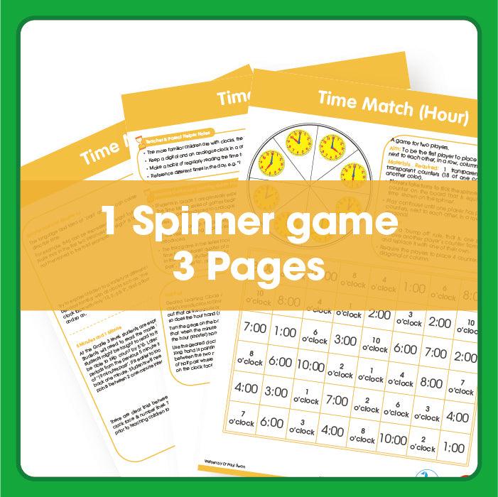 
                  
                    Time Match (Hour) Spinner Game (6+) - Shopedx
                  
                