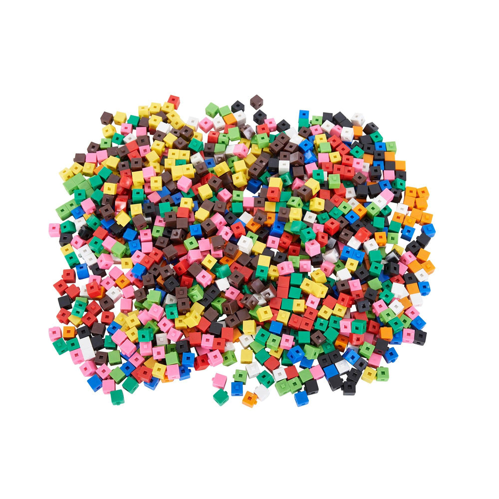 Interlocking Cubes 1cm (1000) - Shopedx