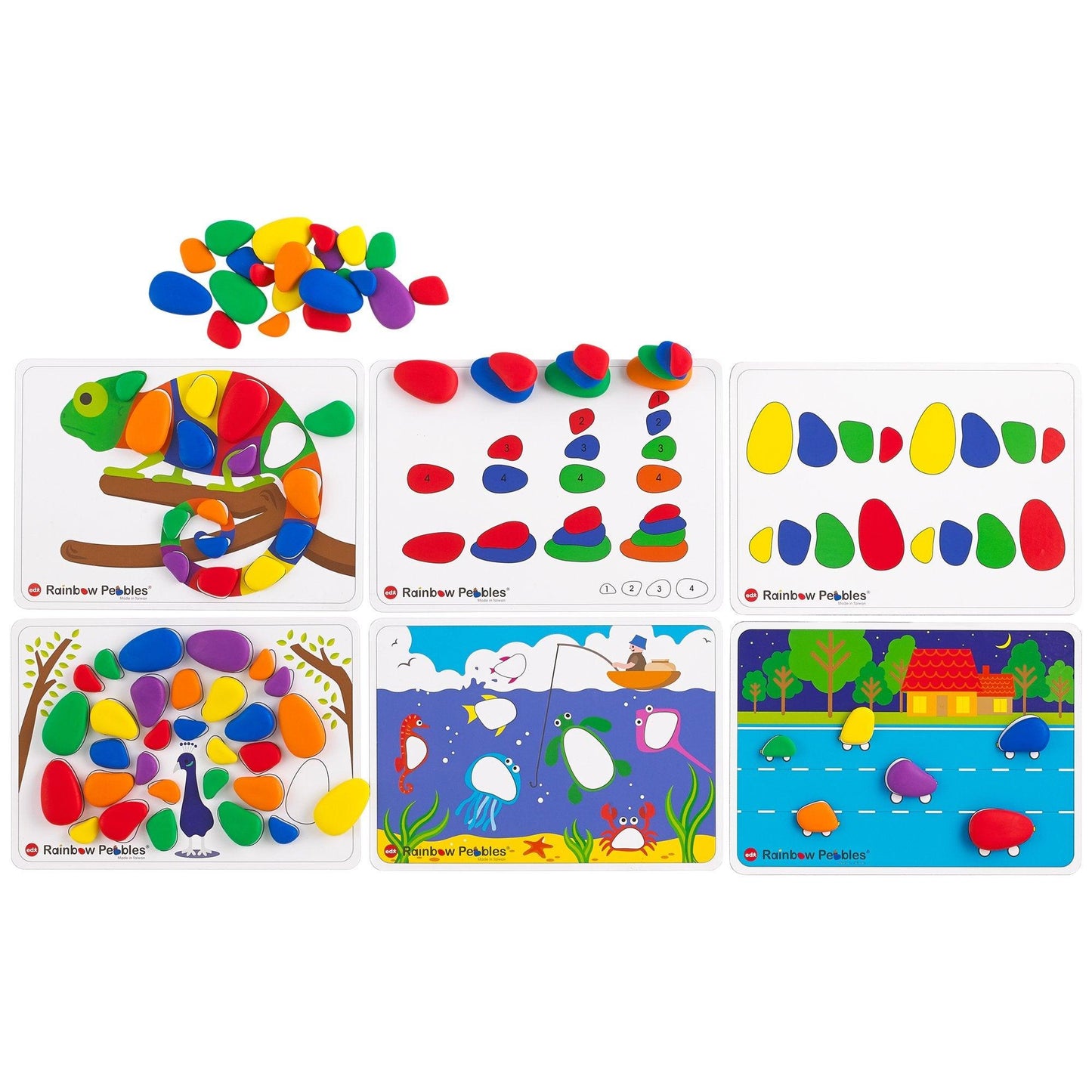 Rainbow Pebbles® Activity Set - Shopedx